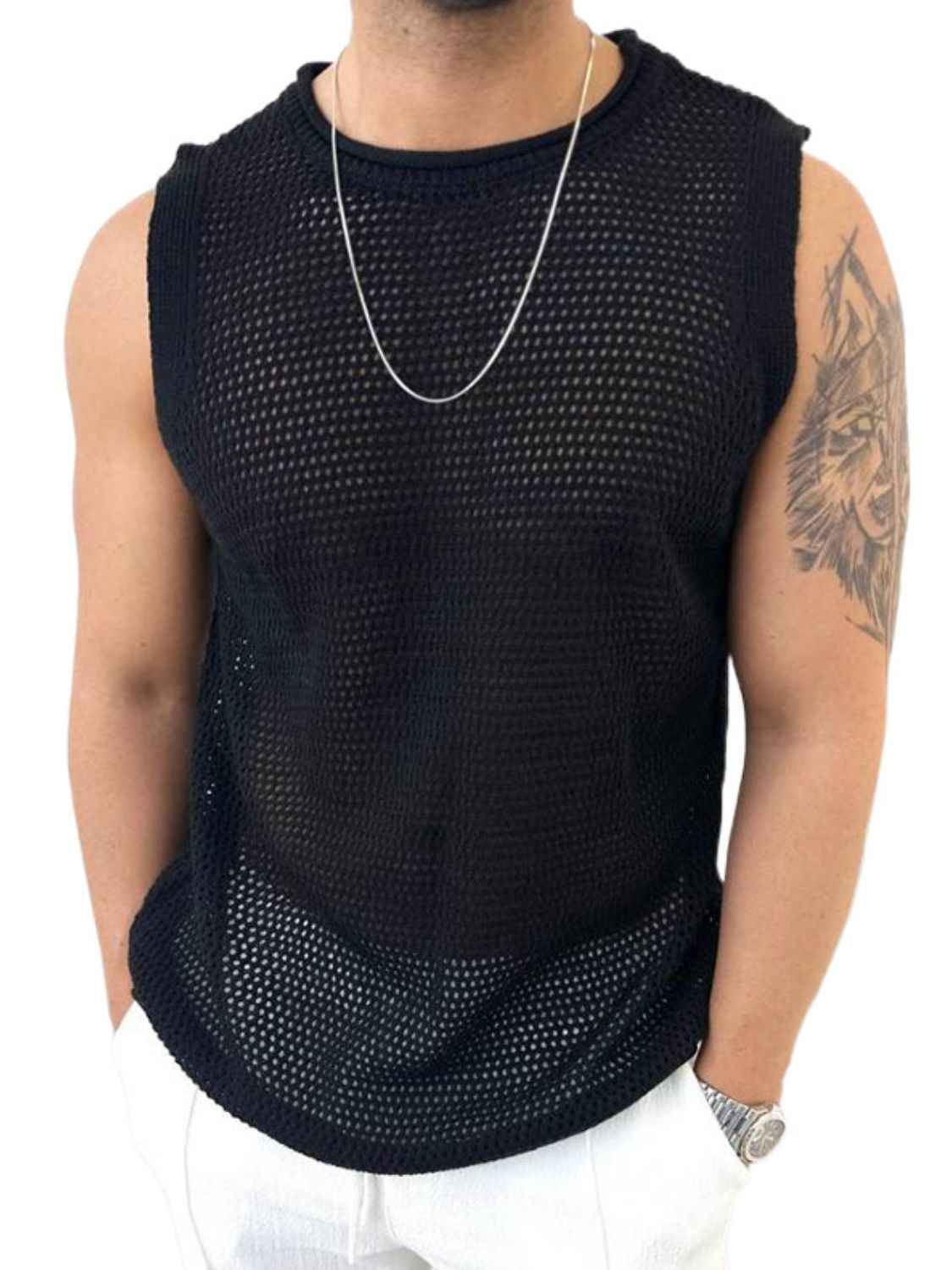 Men's Sleeveless Knit Top - Damned Threads